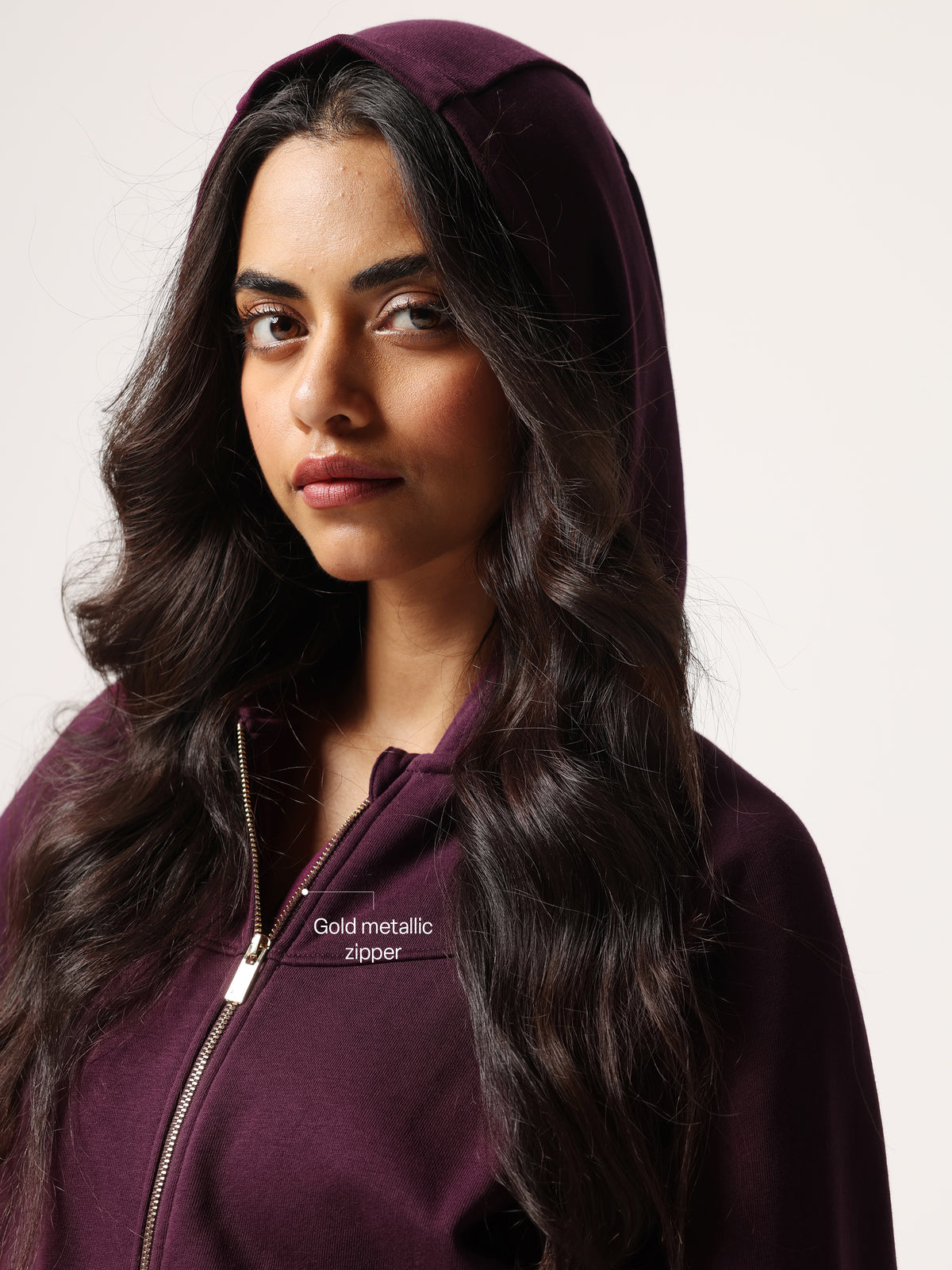 BlissTerry™ Panelled Hoodie