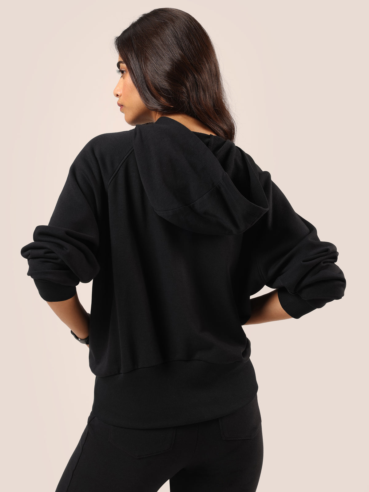 BlissTerry™ Panelled Hoodie