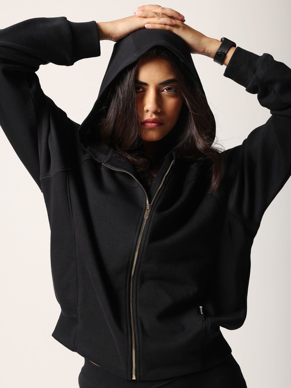 BlissTerry™ Panelled Hoodie