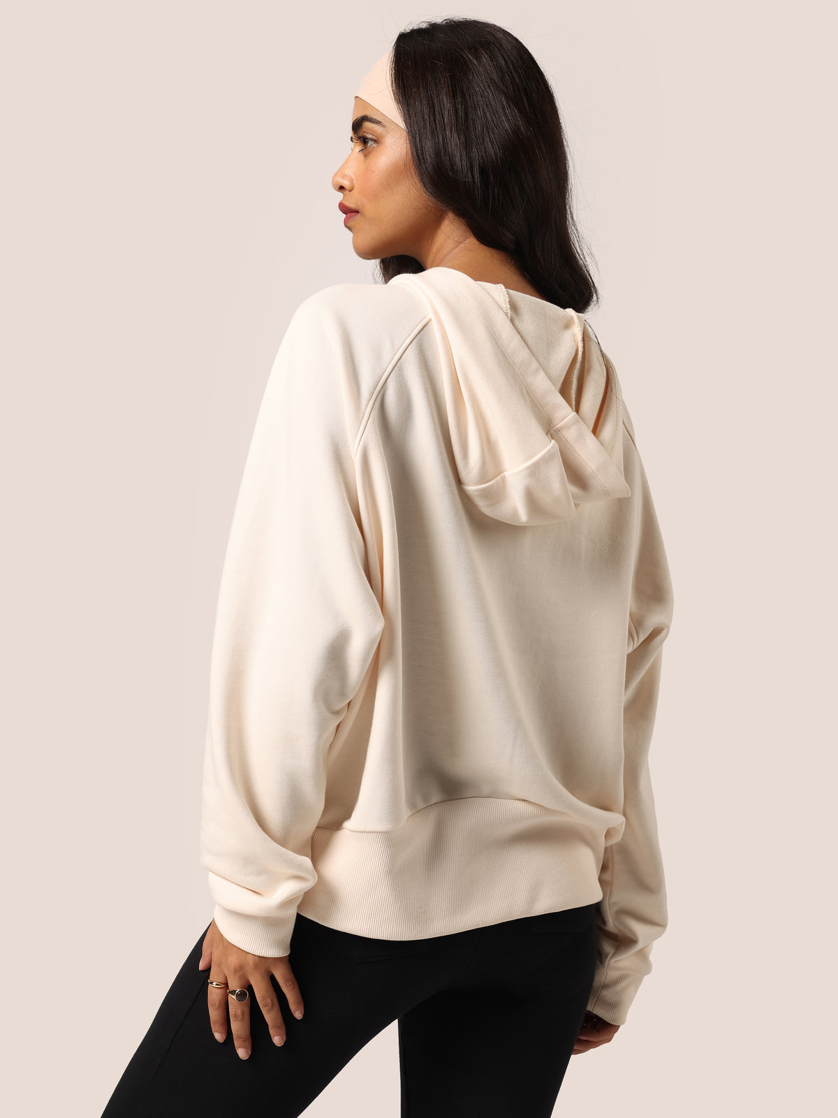 BlissTerry™ Panelled Hoodie