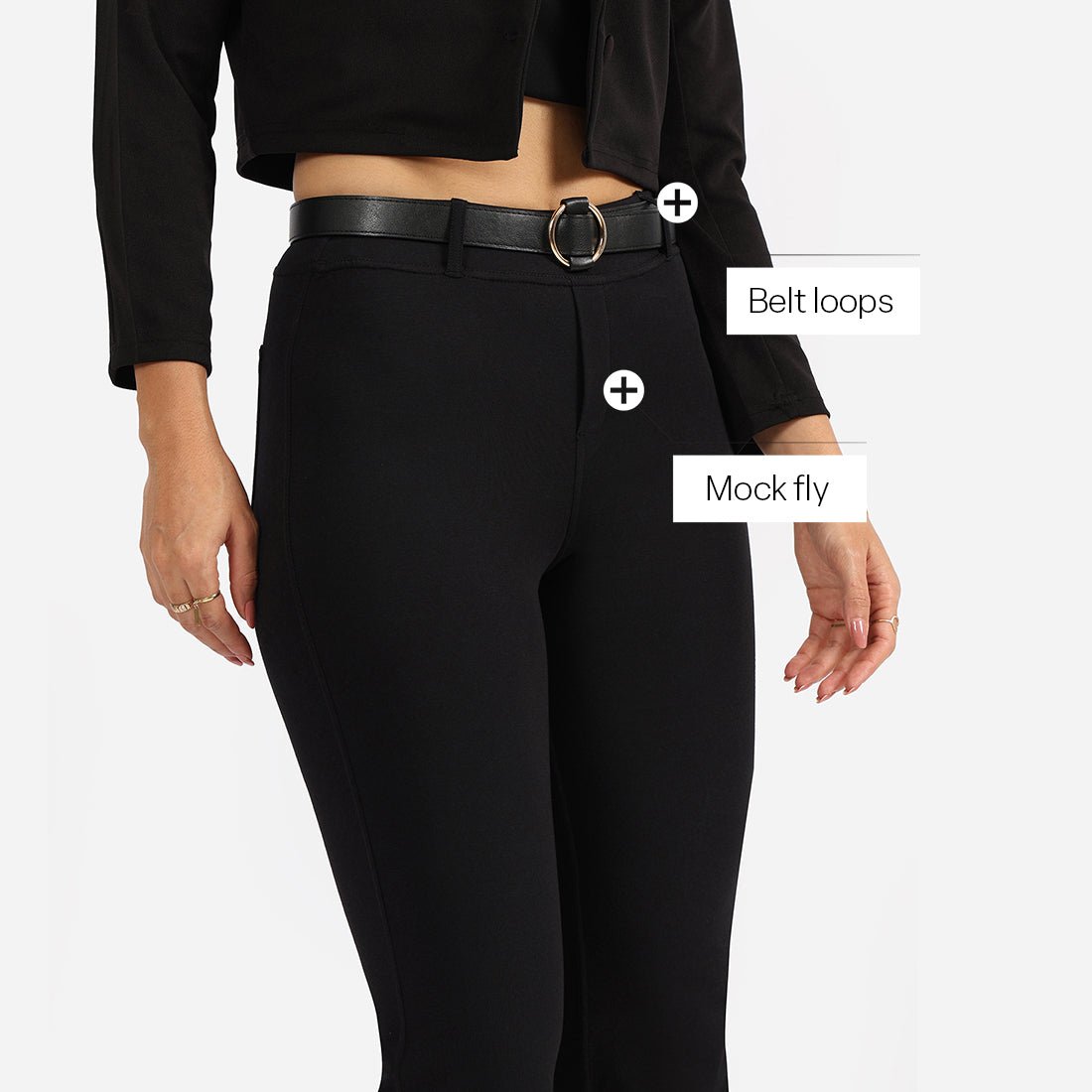 The AM:PM Air Flare Trousers - BlissClub