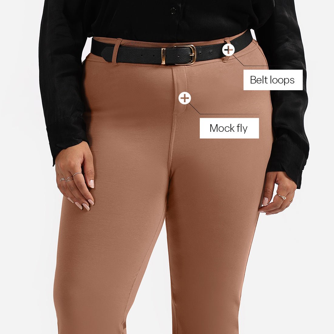The AM:PM Air Flare Trousers - BlissClub