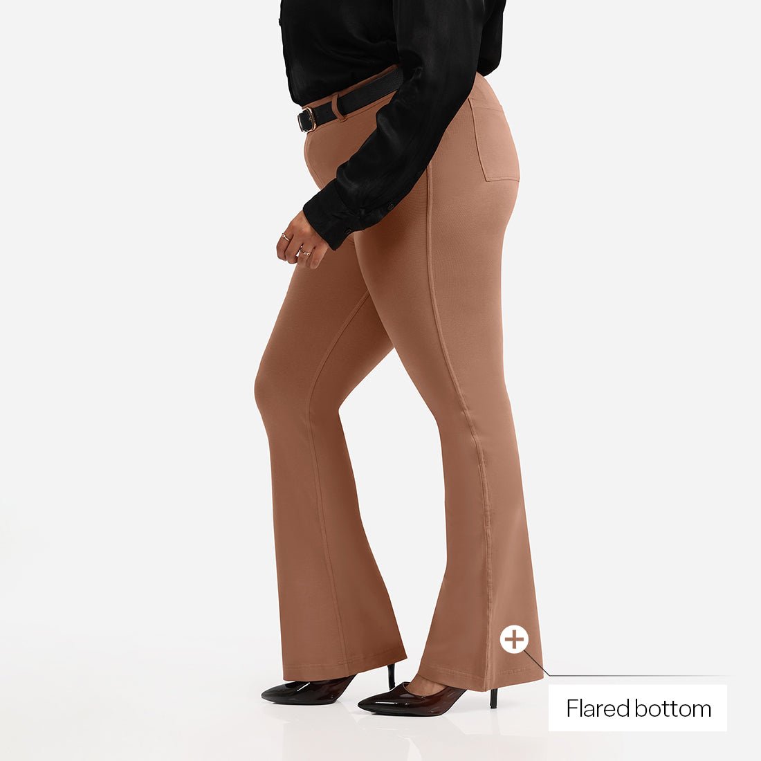 The AM:PM Air Flare Trousers - BlissClub