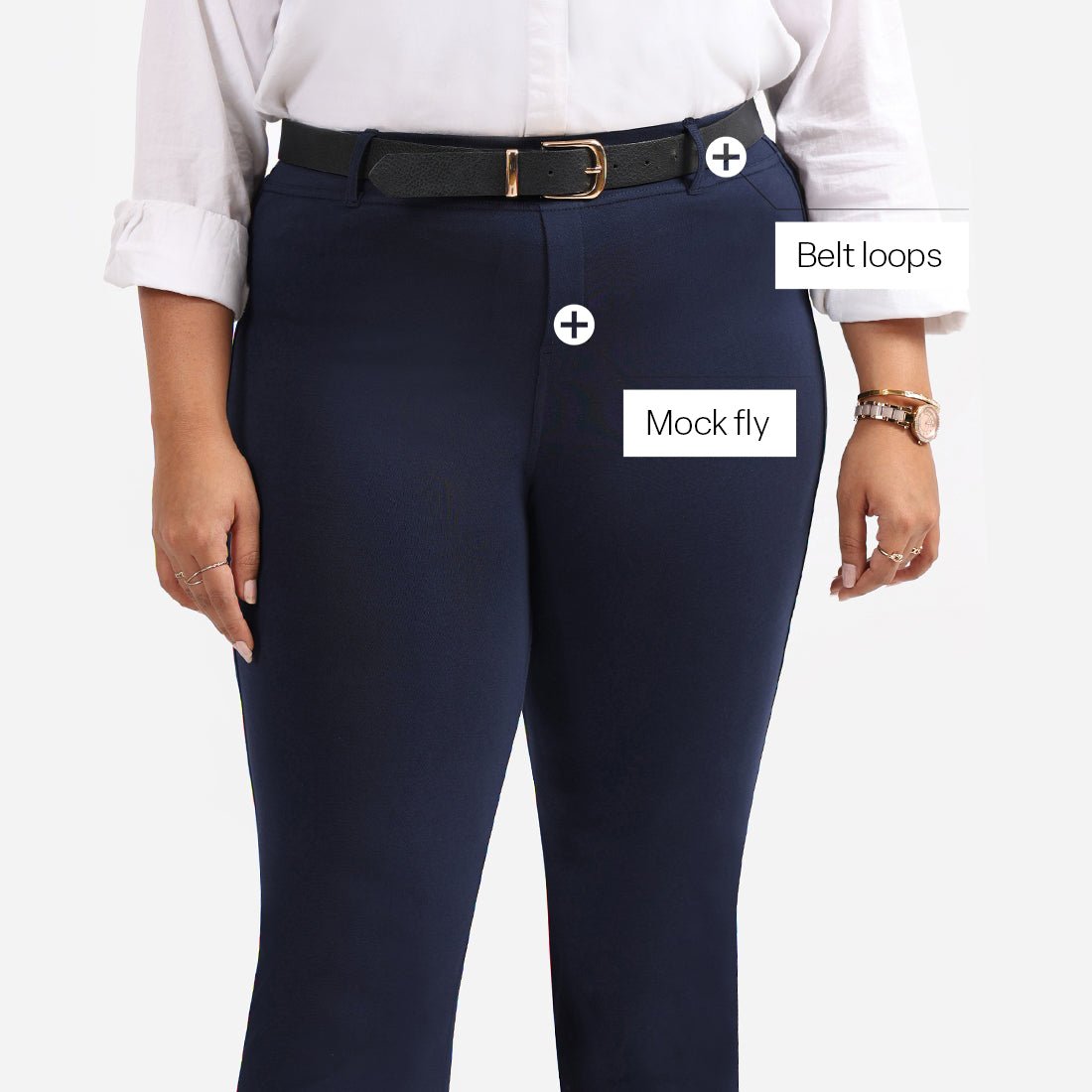 The AM:PM Air Flare Trousers - BlissClub