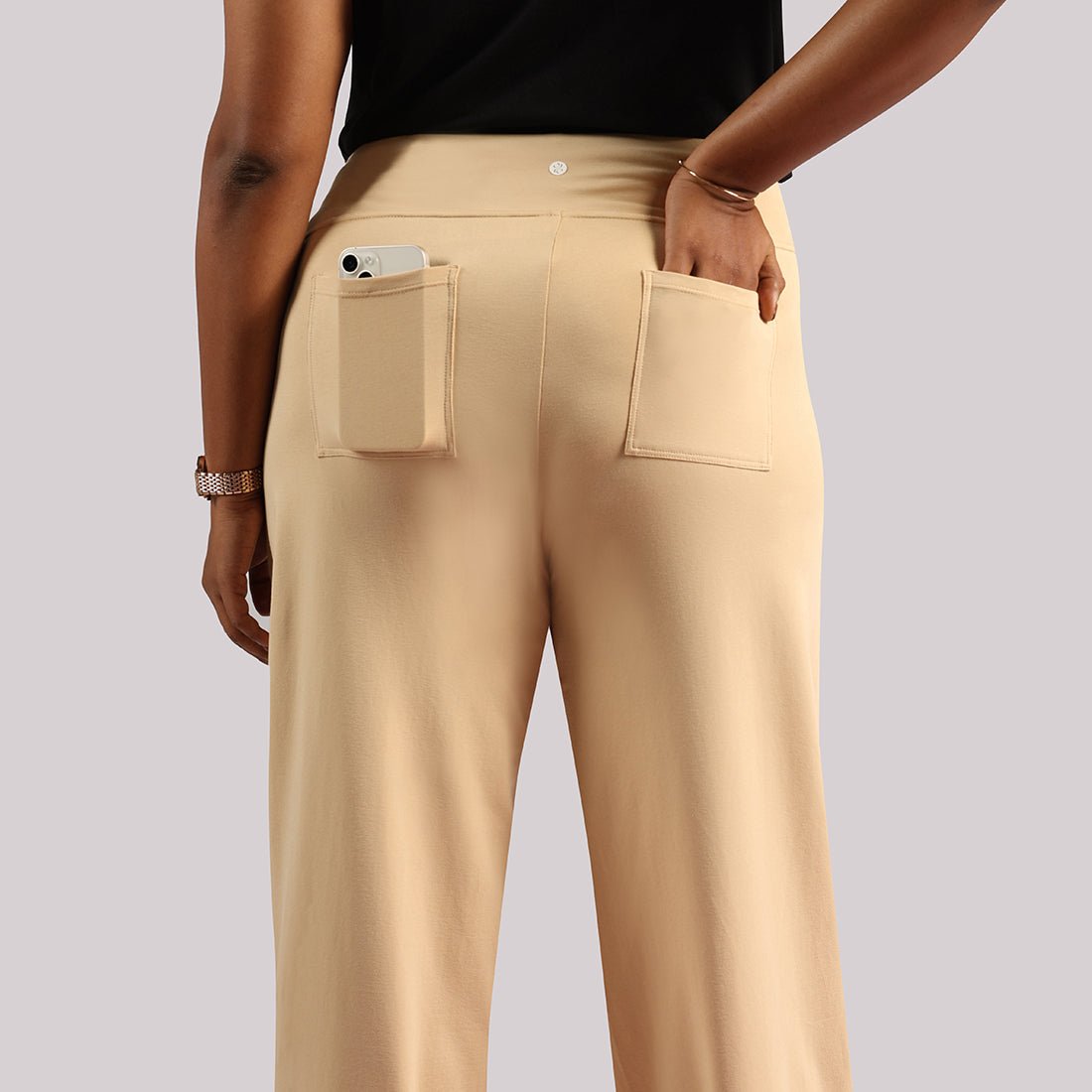 The AM:PM Air Wide Trousers - Cotton - BlissClub