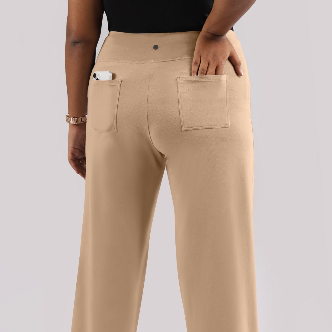The AM:PM Air Wide Trousers - Cotton - BlissClub