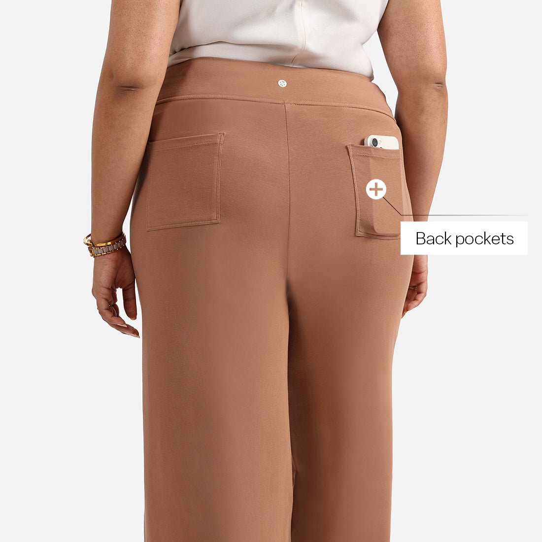 The AM:PM Air Wide Trousers - Cotton - BlissClub