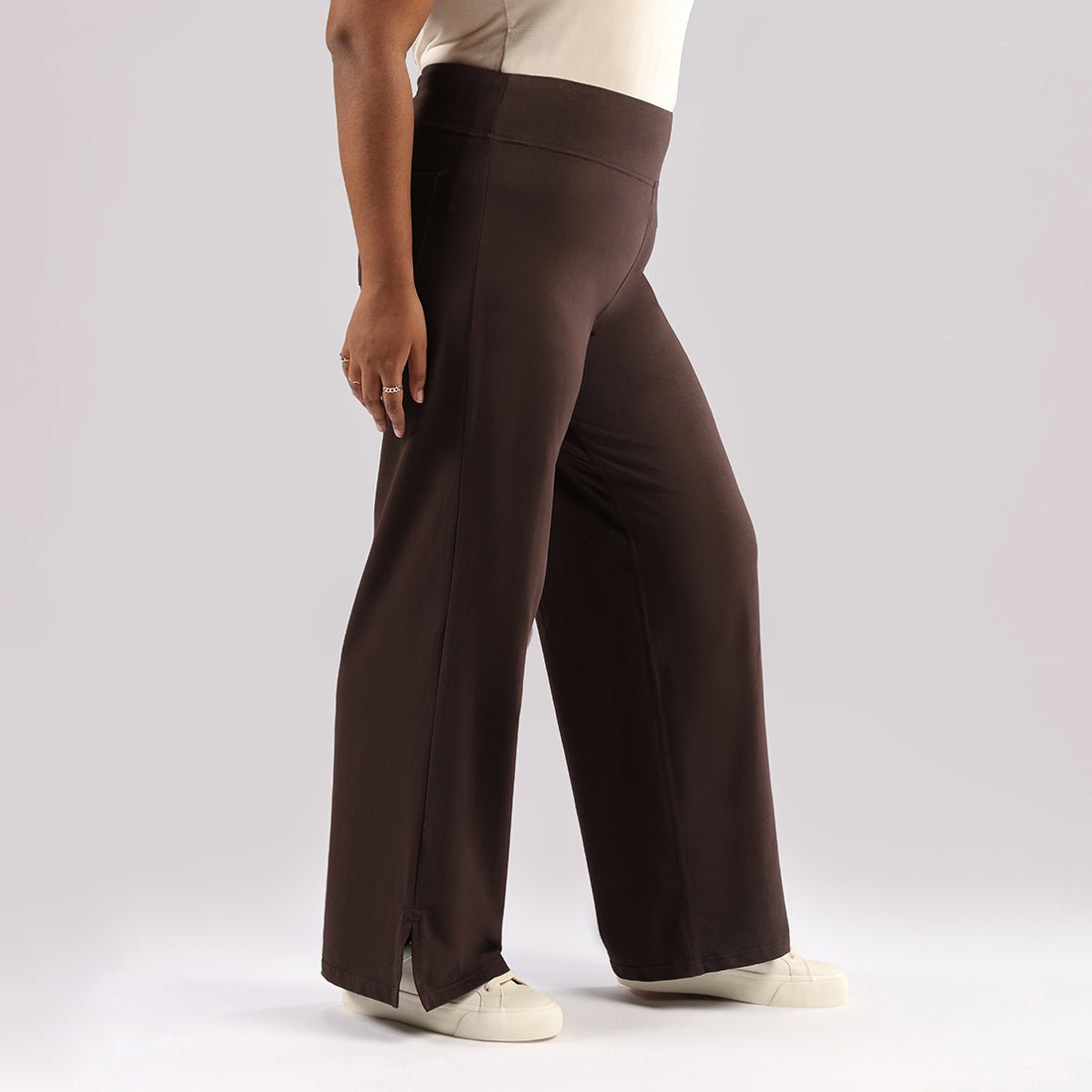 The AM:PM Air Wide Trousers - Cotton - BlissClub