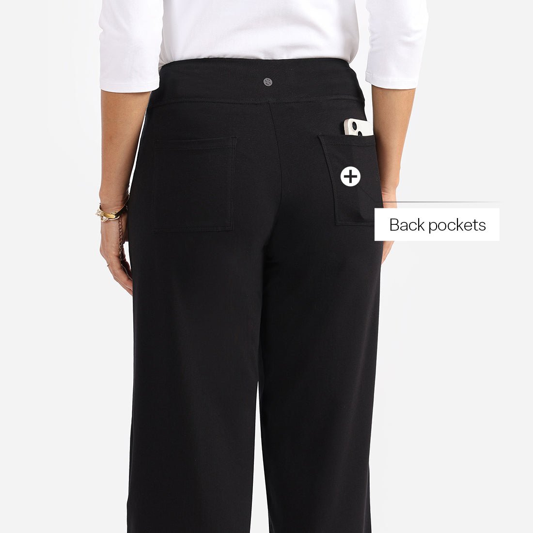 The AM:PM Air Wide Trousers - Cotton - BlissClub