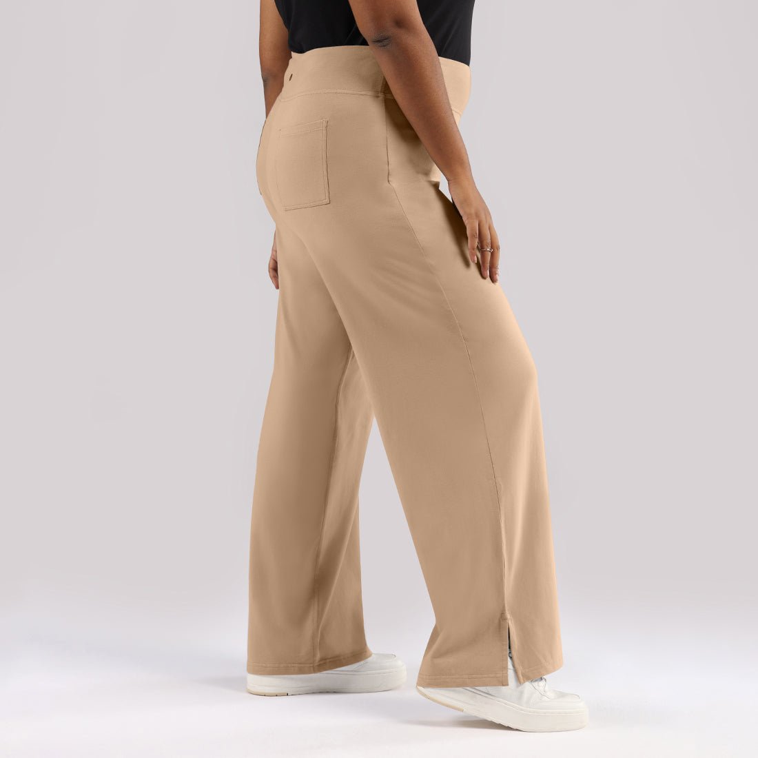 The AM:PM Air Wide Trousers - Cotton - BlissClub