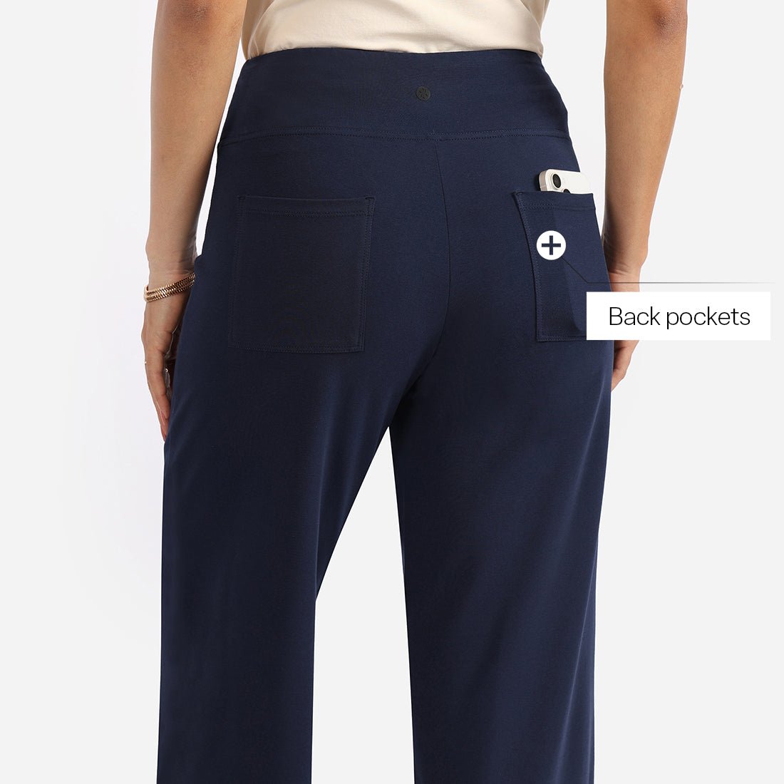 The AM:PM Air Wide Trousers - Cotton - BlissClub