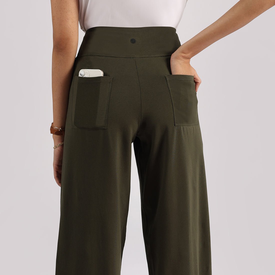 The AM:PM Air Wide Trousers - Cotton - BlissClub