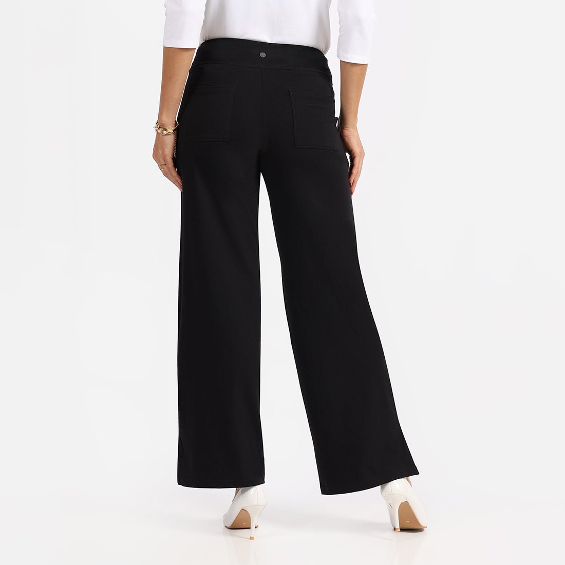 The AM:PM Air Wide Trousers - Cotton - BlissClub