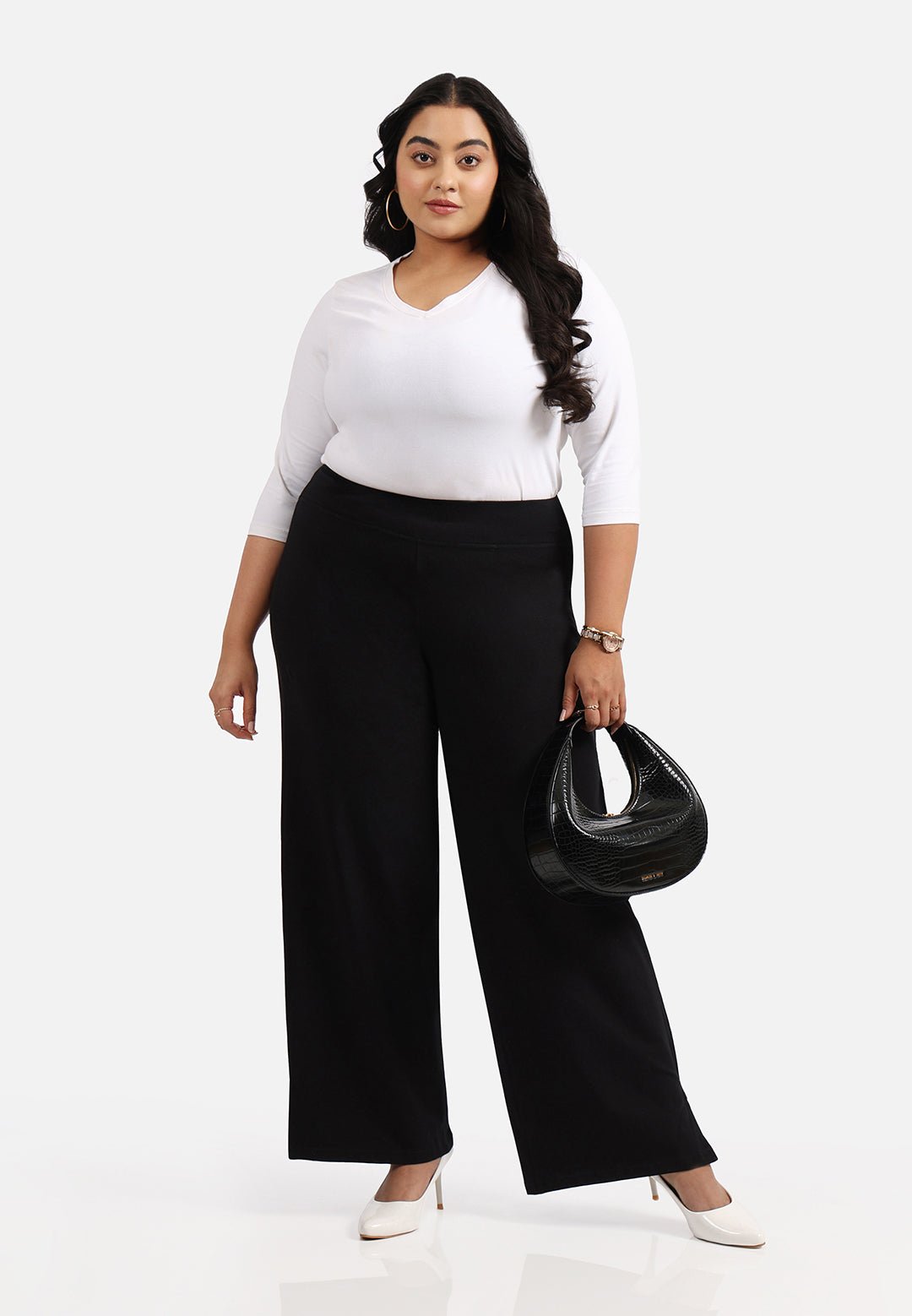 The AM:PM Air Wide Trousers - Cotton - BlissClub