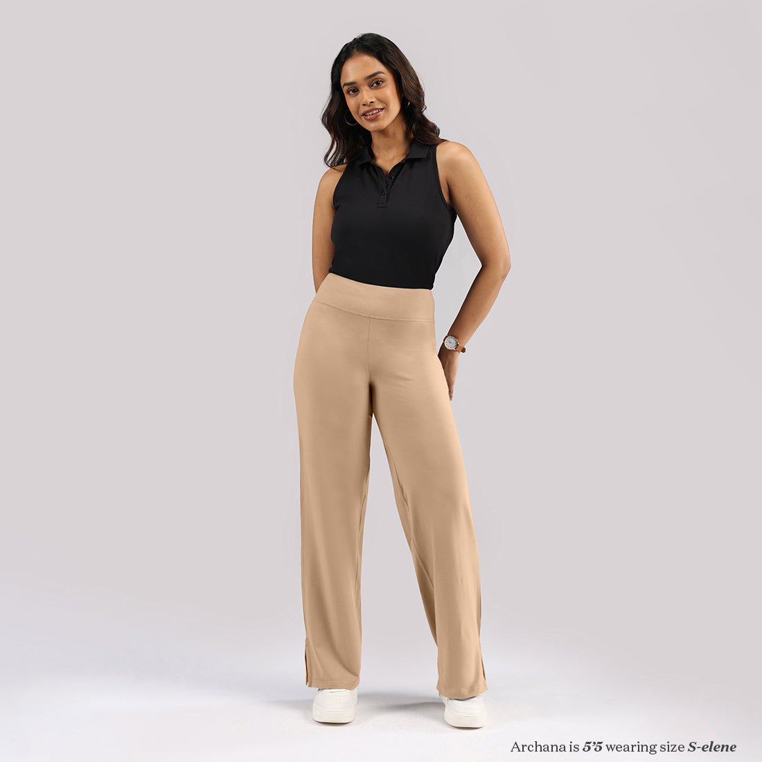 The AM:PM Air Wide Trousers - Cotton - BlissClub
