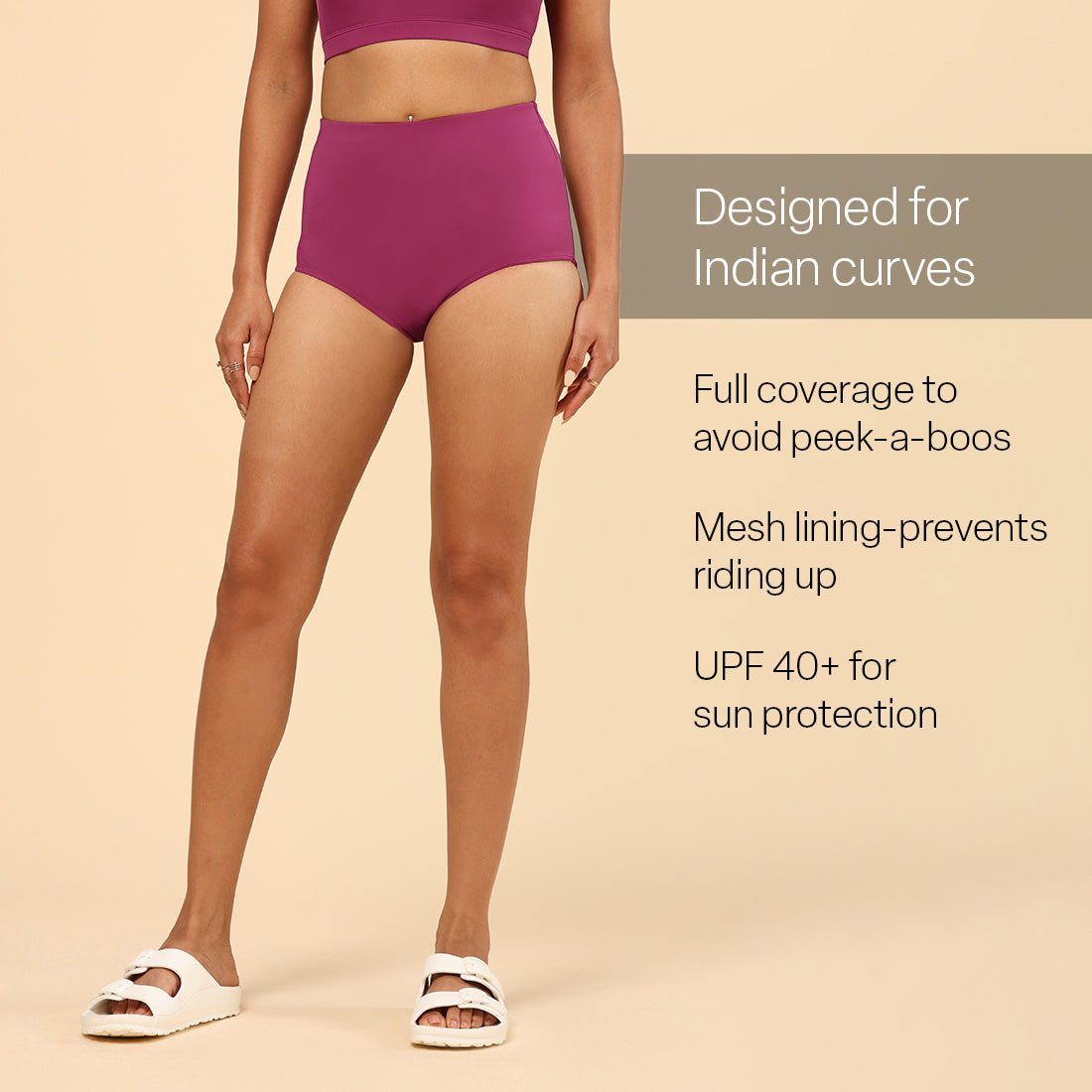 The Bliss Swim High Waisted Bottom - BlissClub