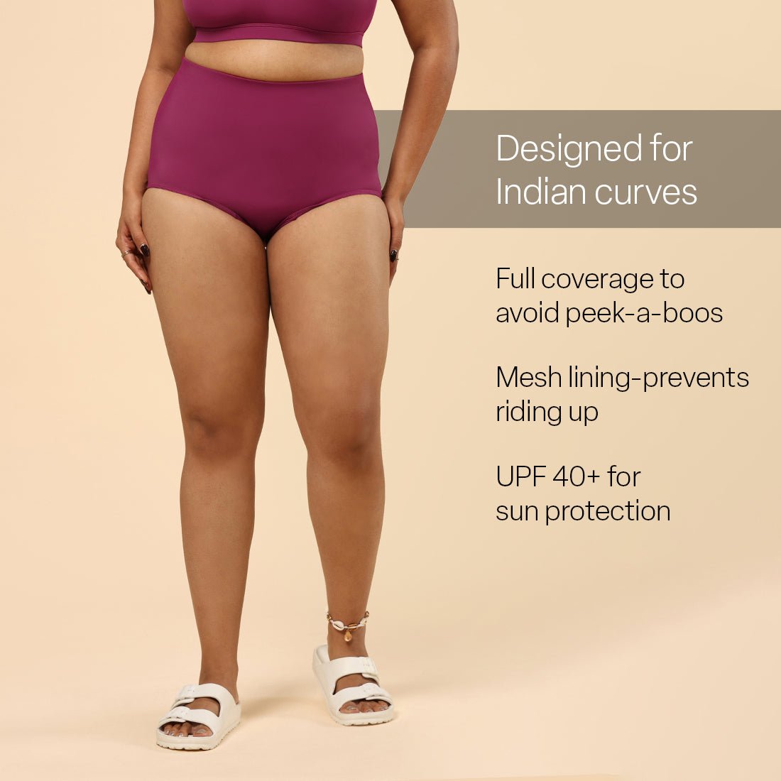 The Bliss Swim High Waisted Bottom - BlissClub
