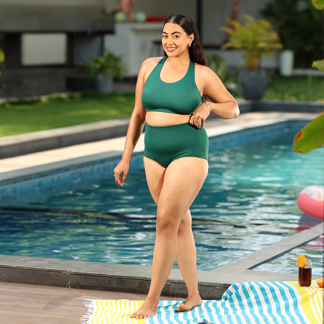 The Bliss Swim High Waisted Bottom - BlissClub