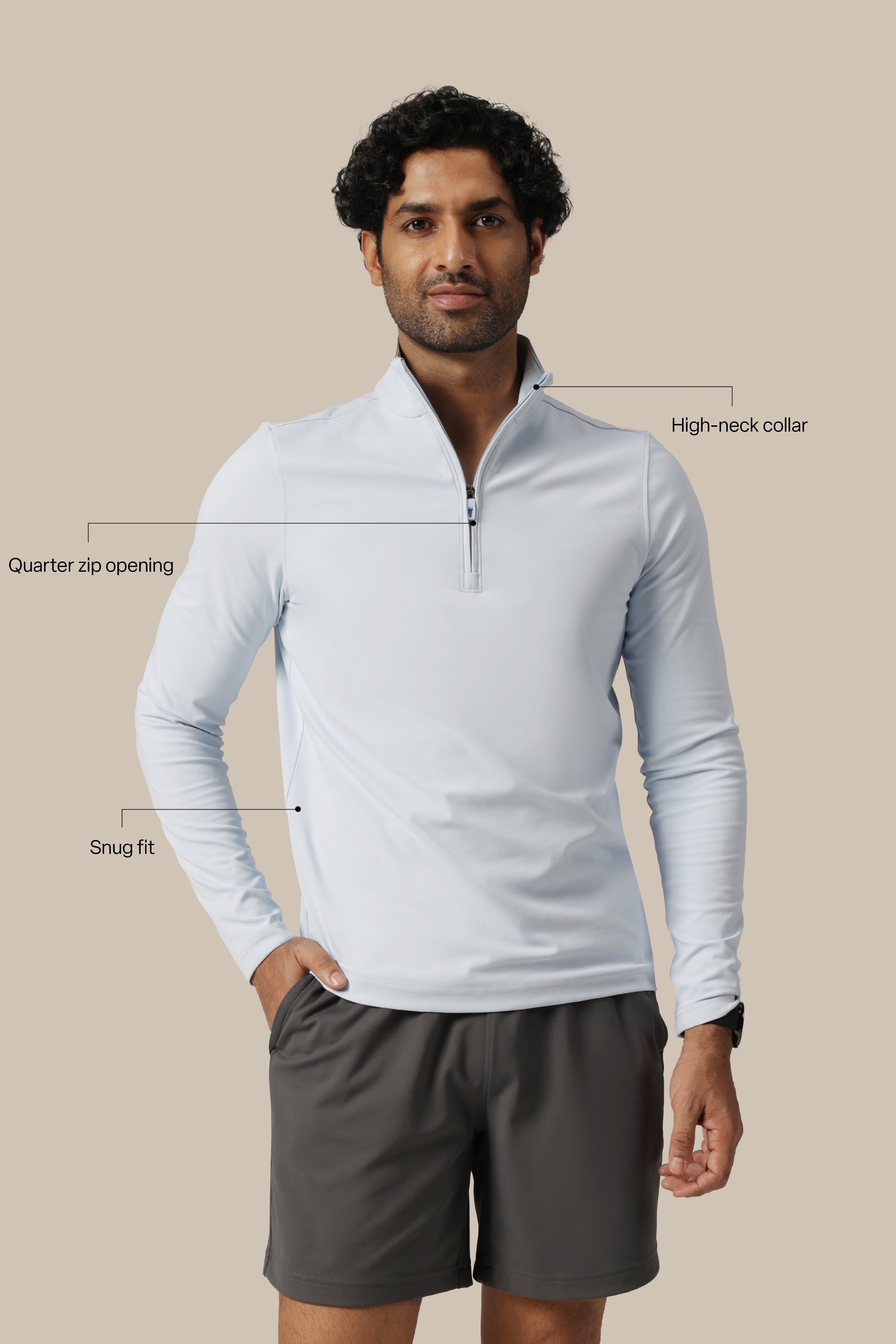 The Cloud Quarter Zip - BlissClub