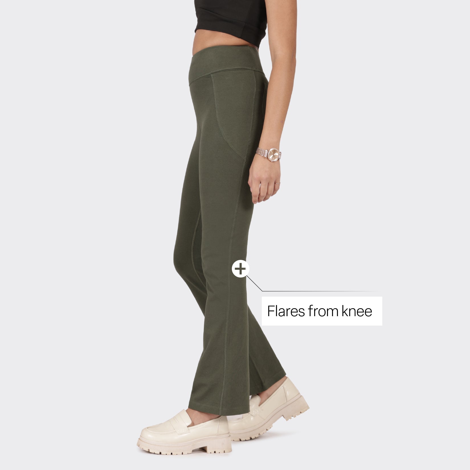 The Groove-In Cotton Flare Pants - BlissClub