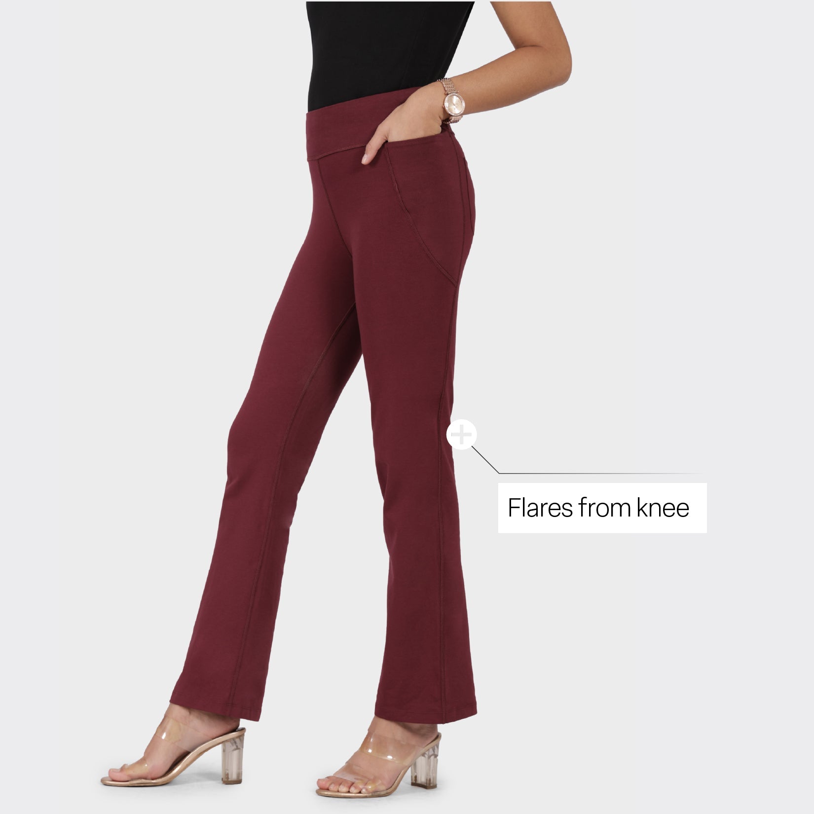 The Groove-In Cotton Flare Pants - BlissClub