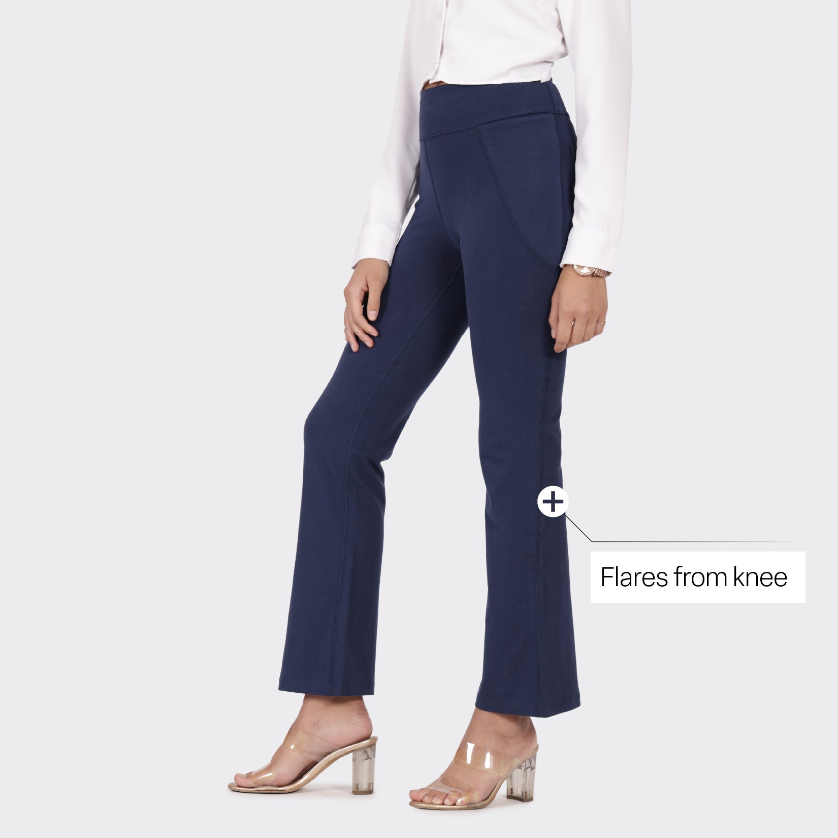 The Groove-In Cotton Flare Pants - BlissClub