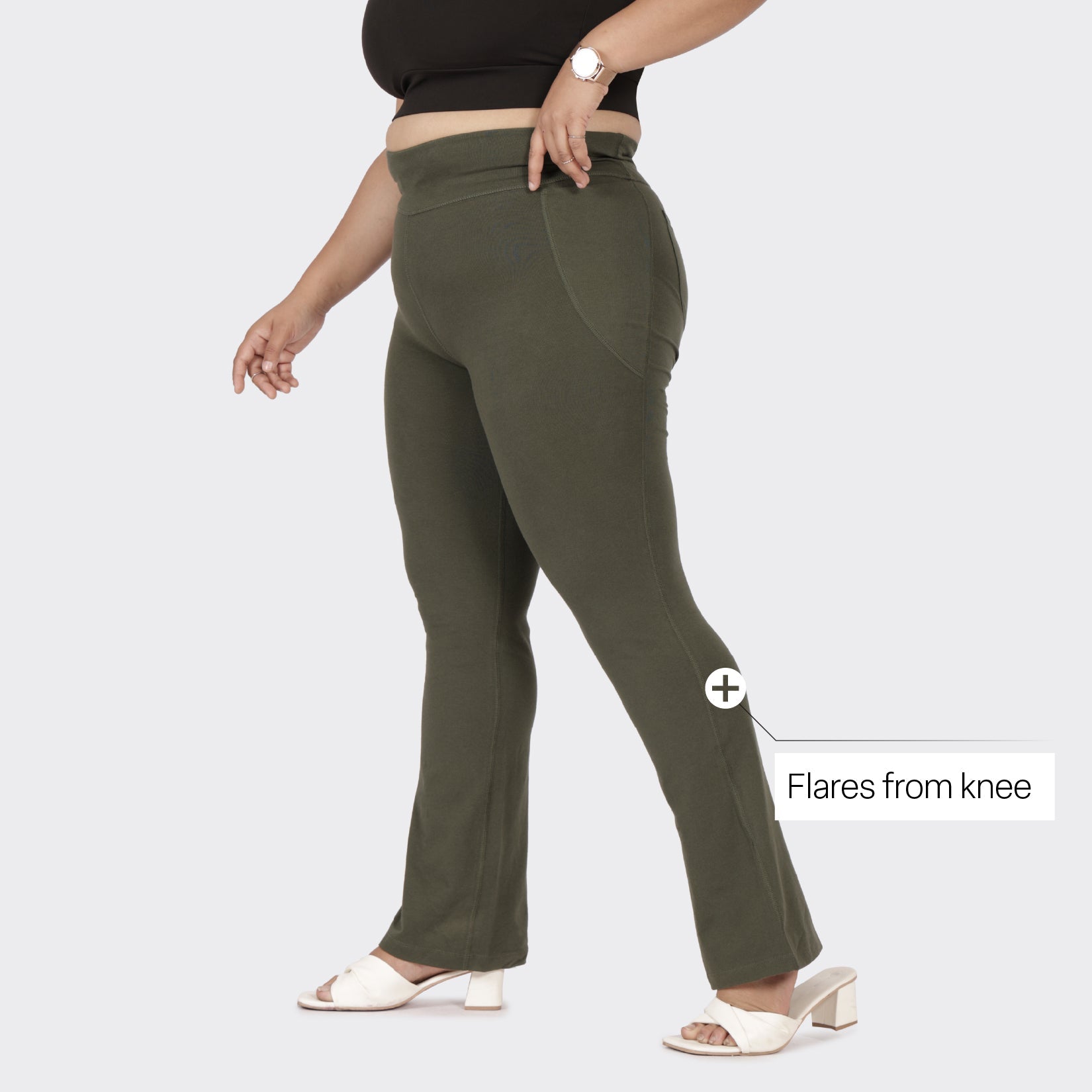 The Groove-In Cotton Flare Pants - BlissClub