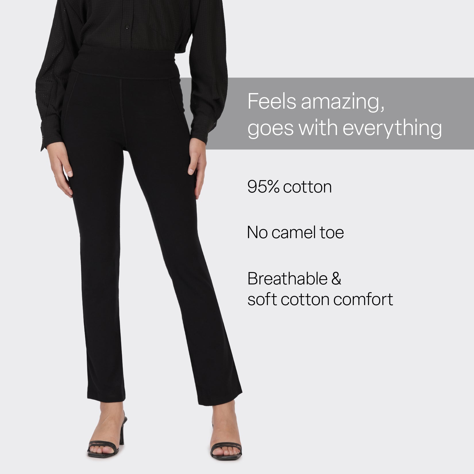 The Groove-In Cotton Flare Pants - BlissClub