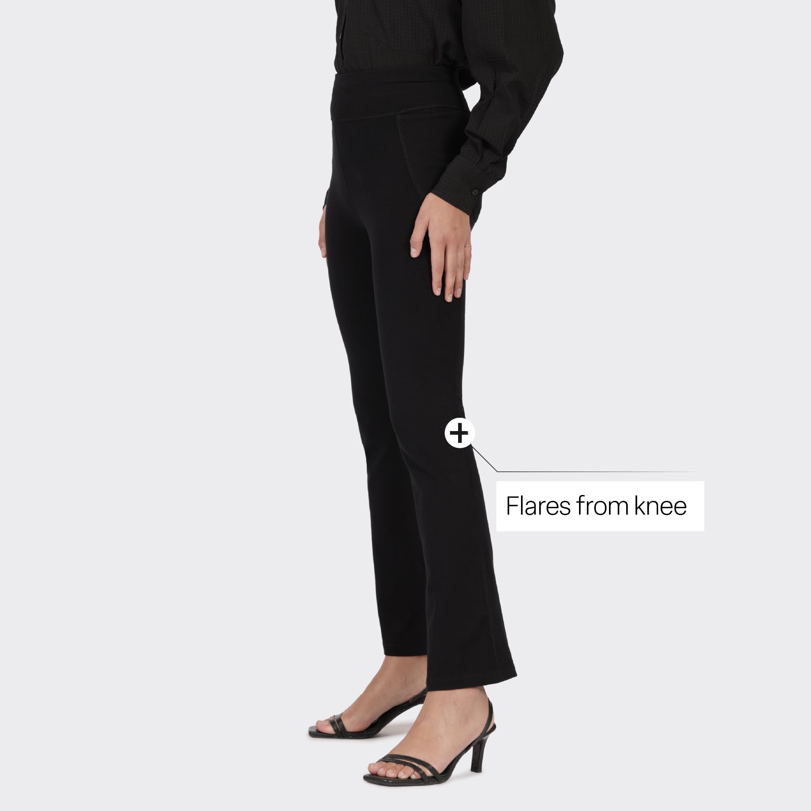 The Groove-In Cotton Flare Pants - BlissClub