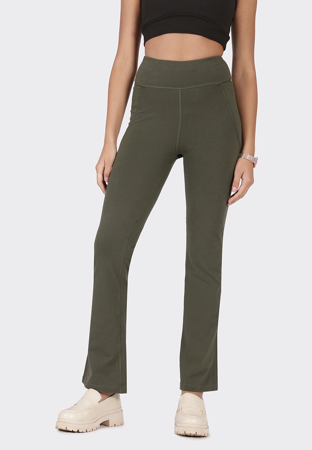 The Groove-In Cotton Flare Pants - BlissClub
