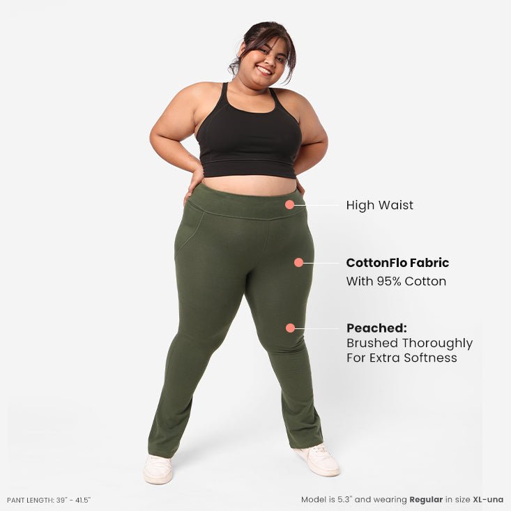 The Groove-In Cotton Flare Pants Tall - BlissClub