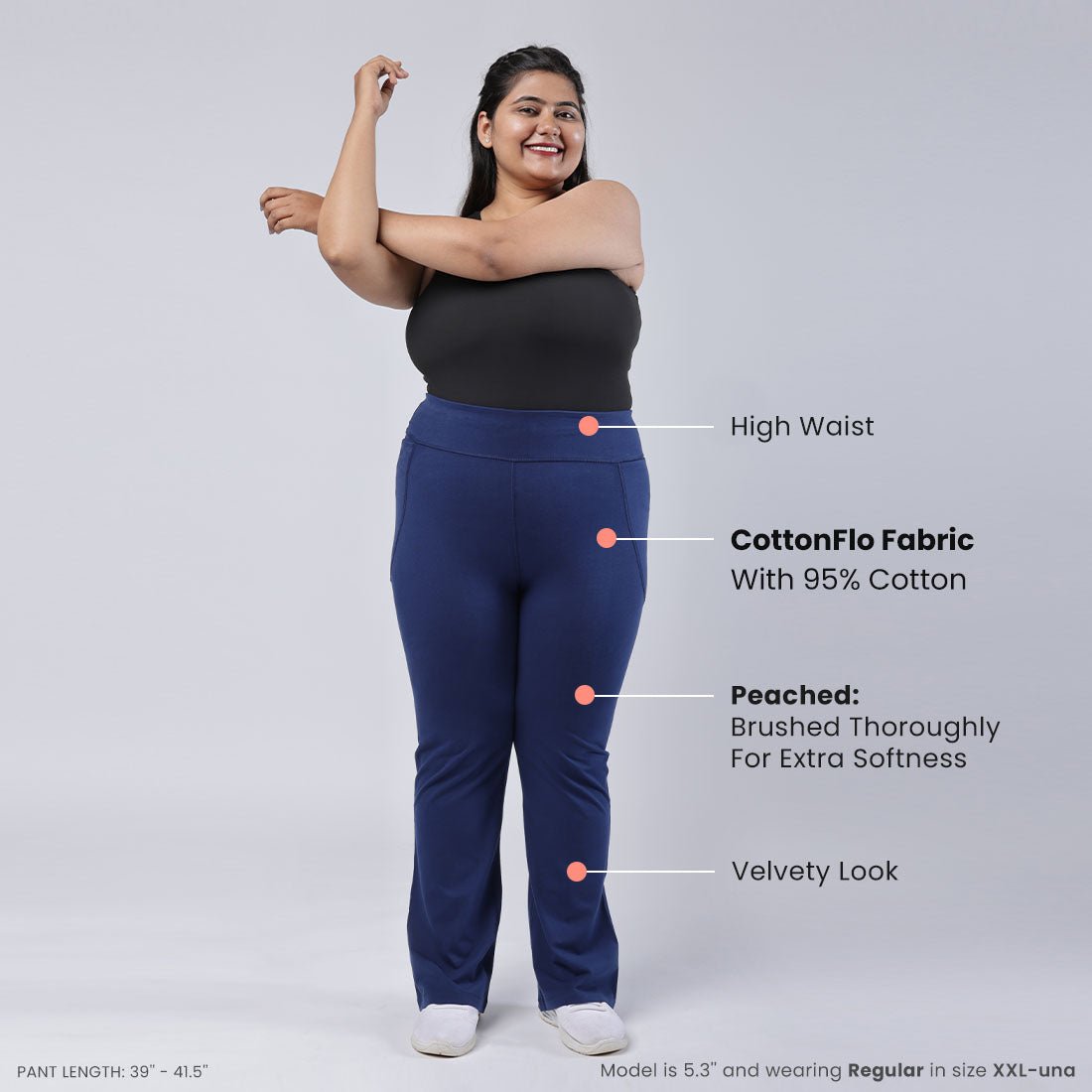 The Groove-In Cotton Flare Pants Tall - BlissClub