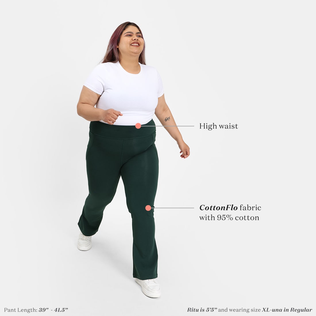 The Groove-In Cotton Flare Pants Tall - BlissClub