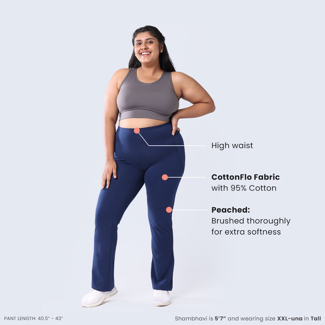 The Groove-In Cotton Flare Pants Tall - BlissClub