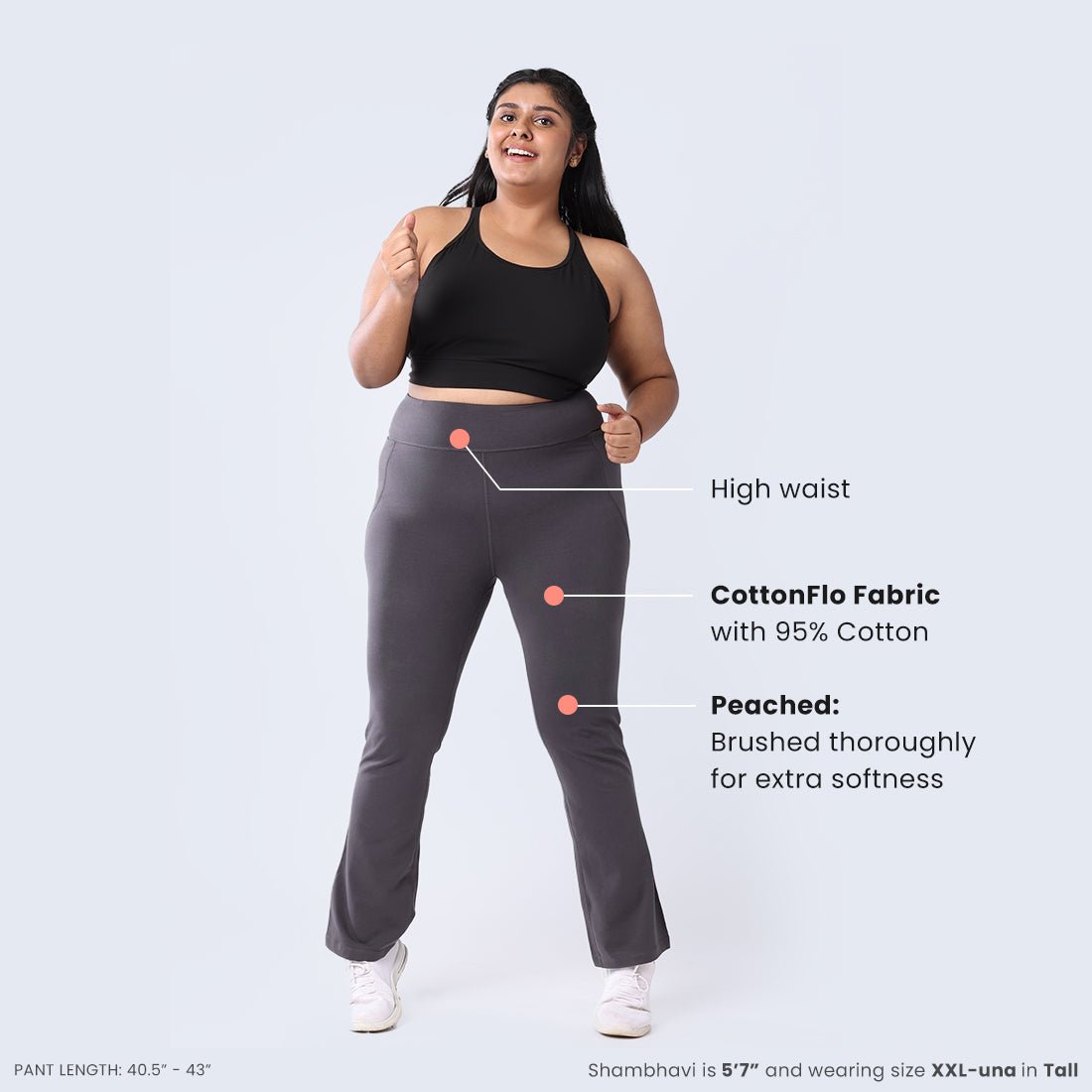 The Groove-In Cotton Flare Pants Tall - BlissClub