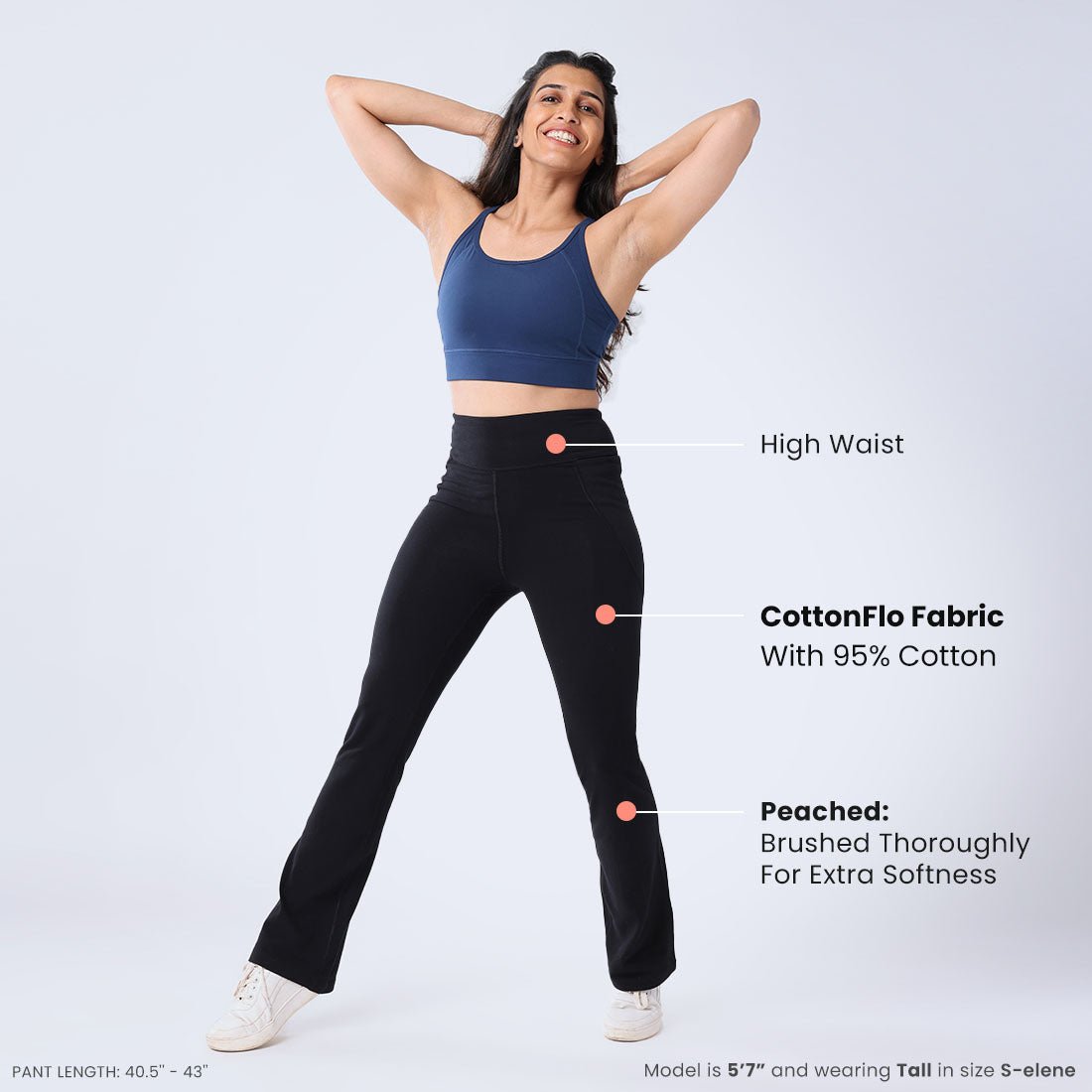 The Groove-In Cotton Flare Pants Tall - BlissClub