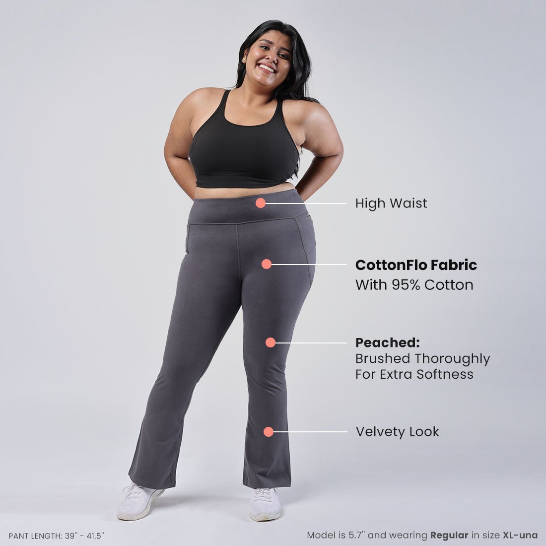 The Groove-In Cotton Flare Pants Tall - BlissClub