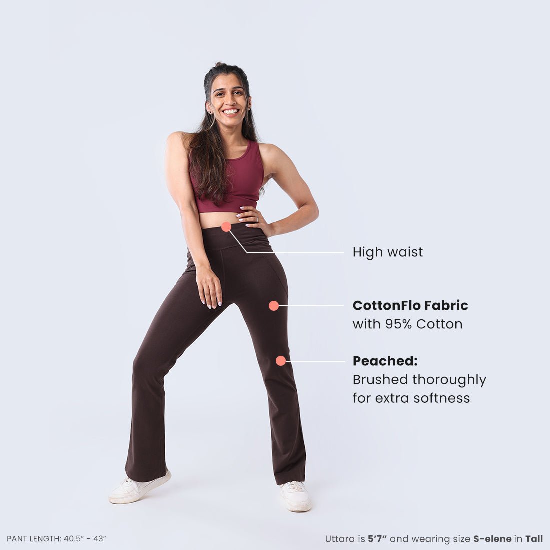 The Groove-In Cotton Flare Pants Tall - BlissClub