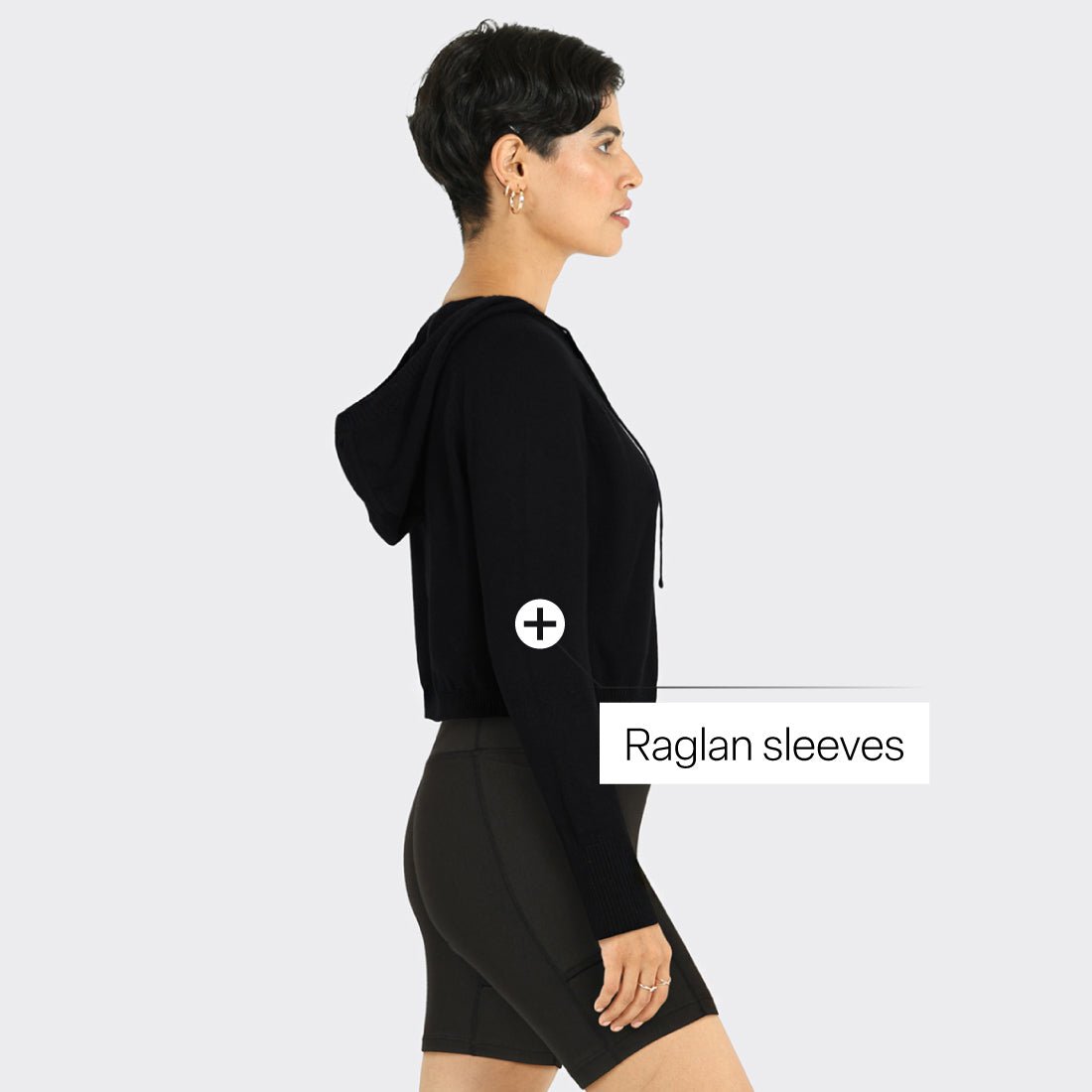The Move All Day Hoodie - Crop - BlissClub