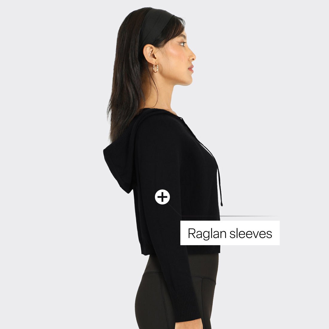 The Move All Day Hoodie - Crop - BlissClub