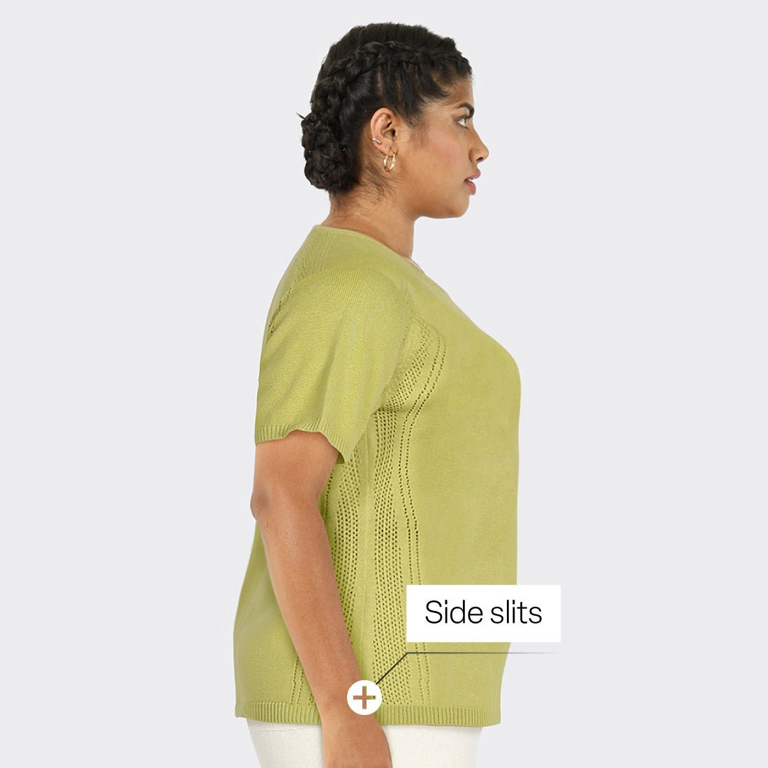 The Move All Day Pointelle Top - BlissClub