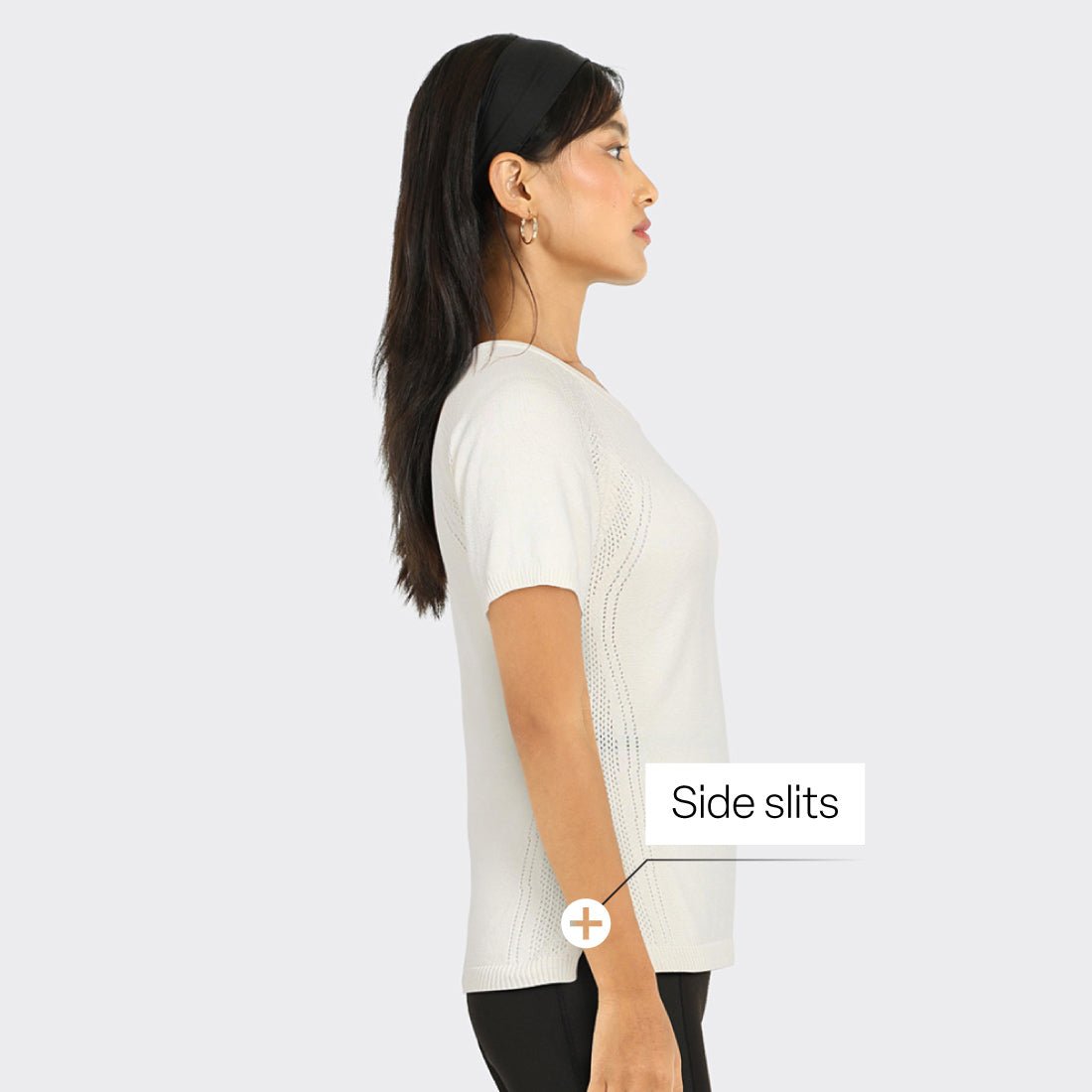 The Move All Day Pointelle Top - BlissClub