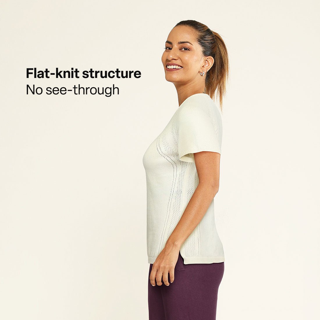 The Move All Day Pointelle Top - BlissClub