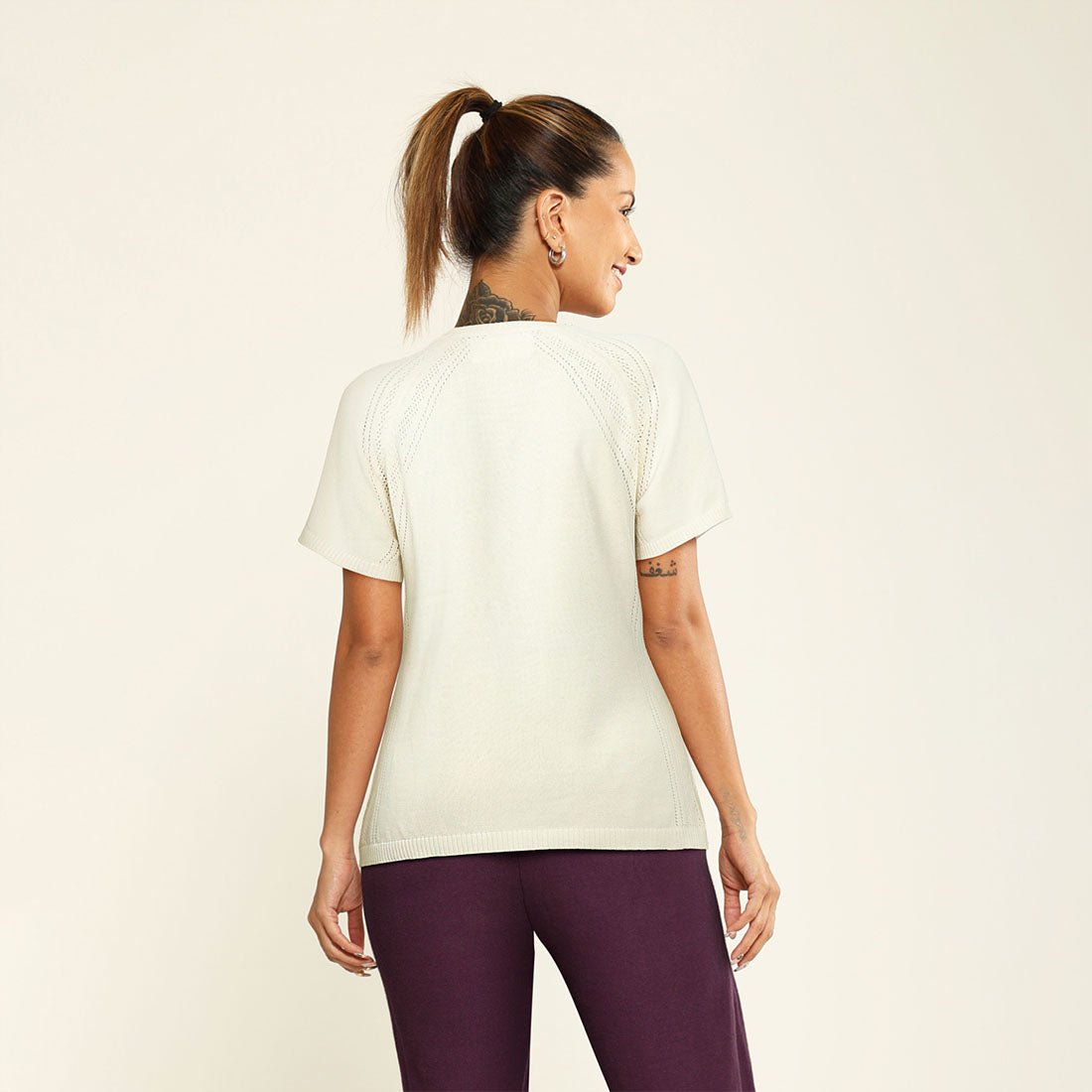 The Move All Day Pointelle Top - BlissClub