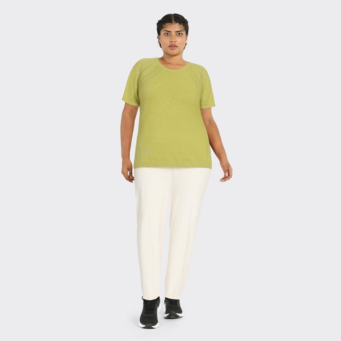The Move All Day Pointelle Top - BlissClub