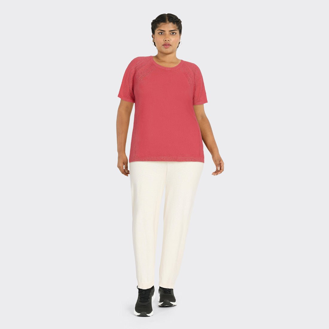 The Move All Day Pointelle Top - BlissClub