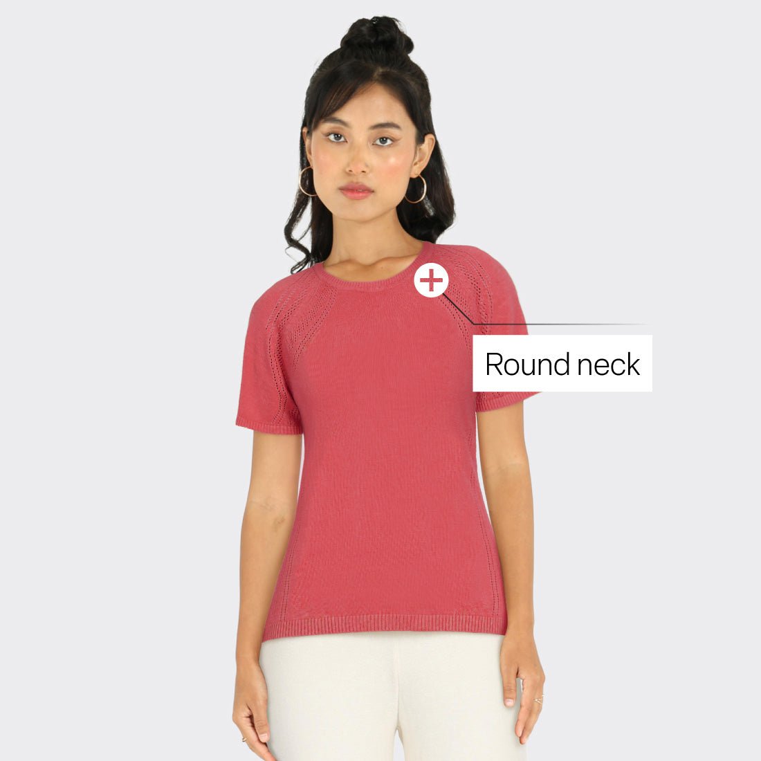 The Move All Day Pointelle Top - BlissClub