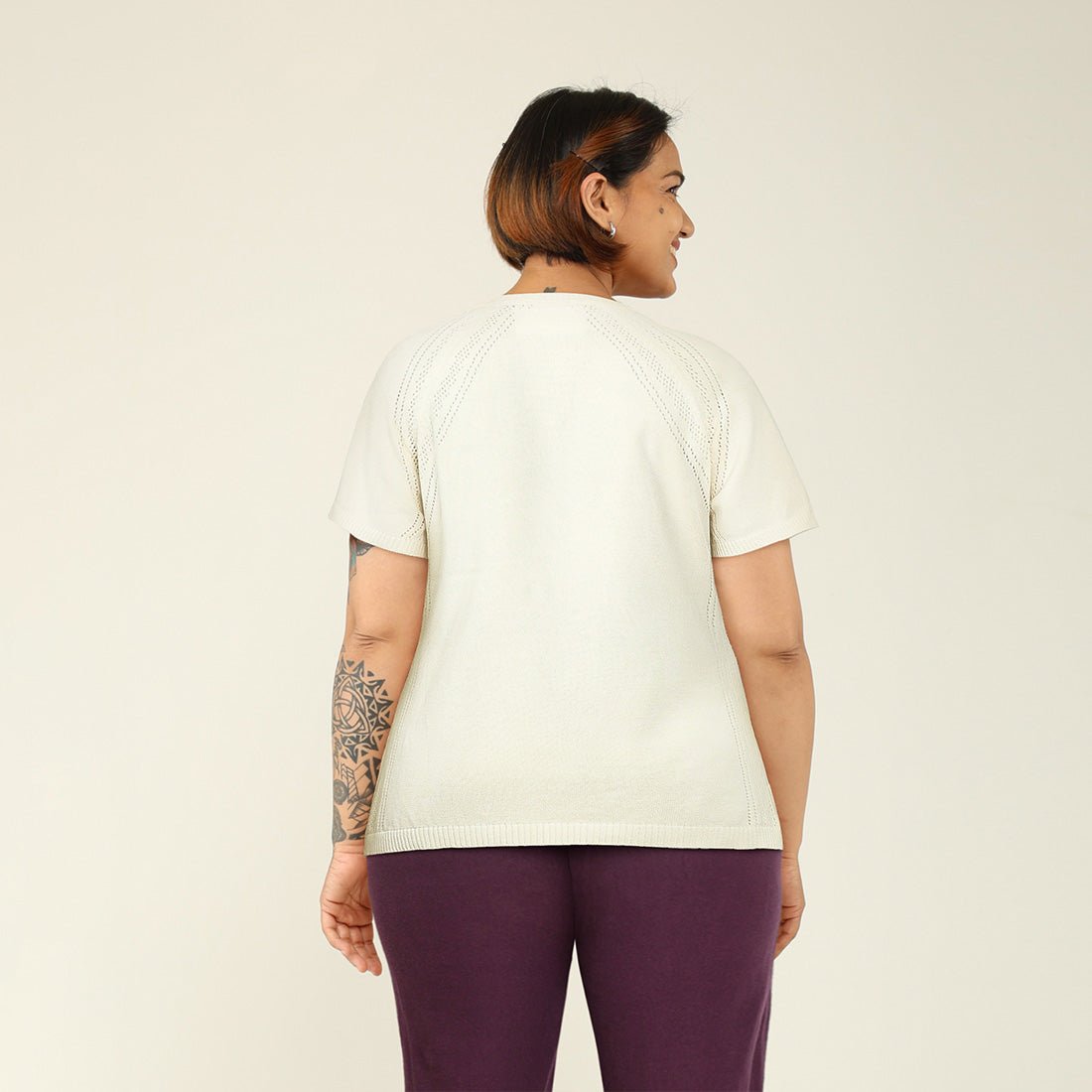 The Move All Day Pointelle Top - BlissClub