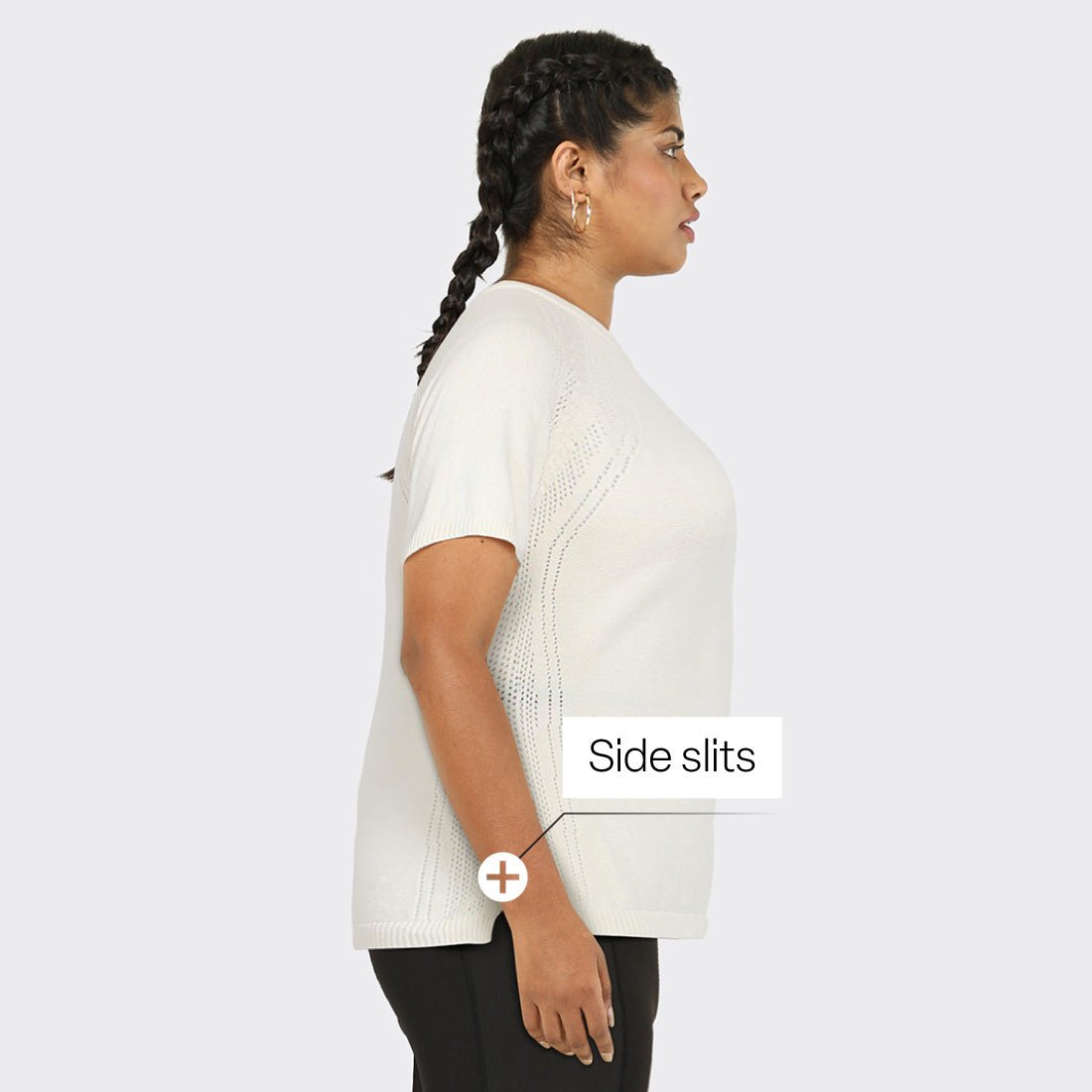 The Move All Day Pointelle Top - BlissClub