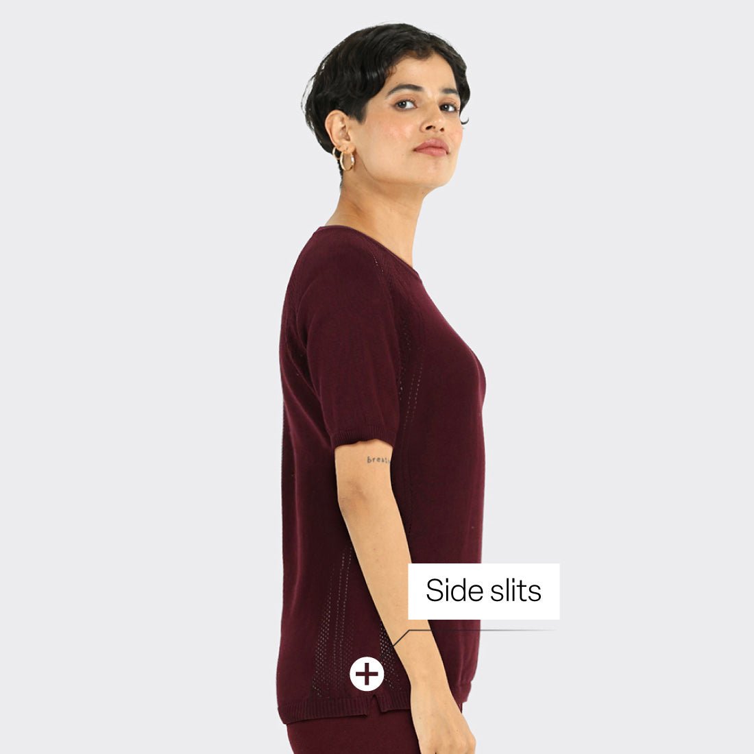 The Move All Day Pointelle Top - BlissClub